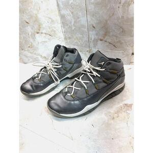 NIKE Air Jordan Prime Flight 616861-003 Youth Grey Basketball Shoes Sneakers 7Y‎